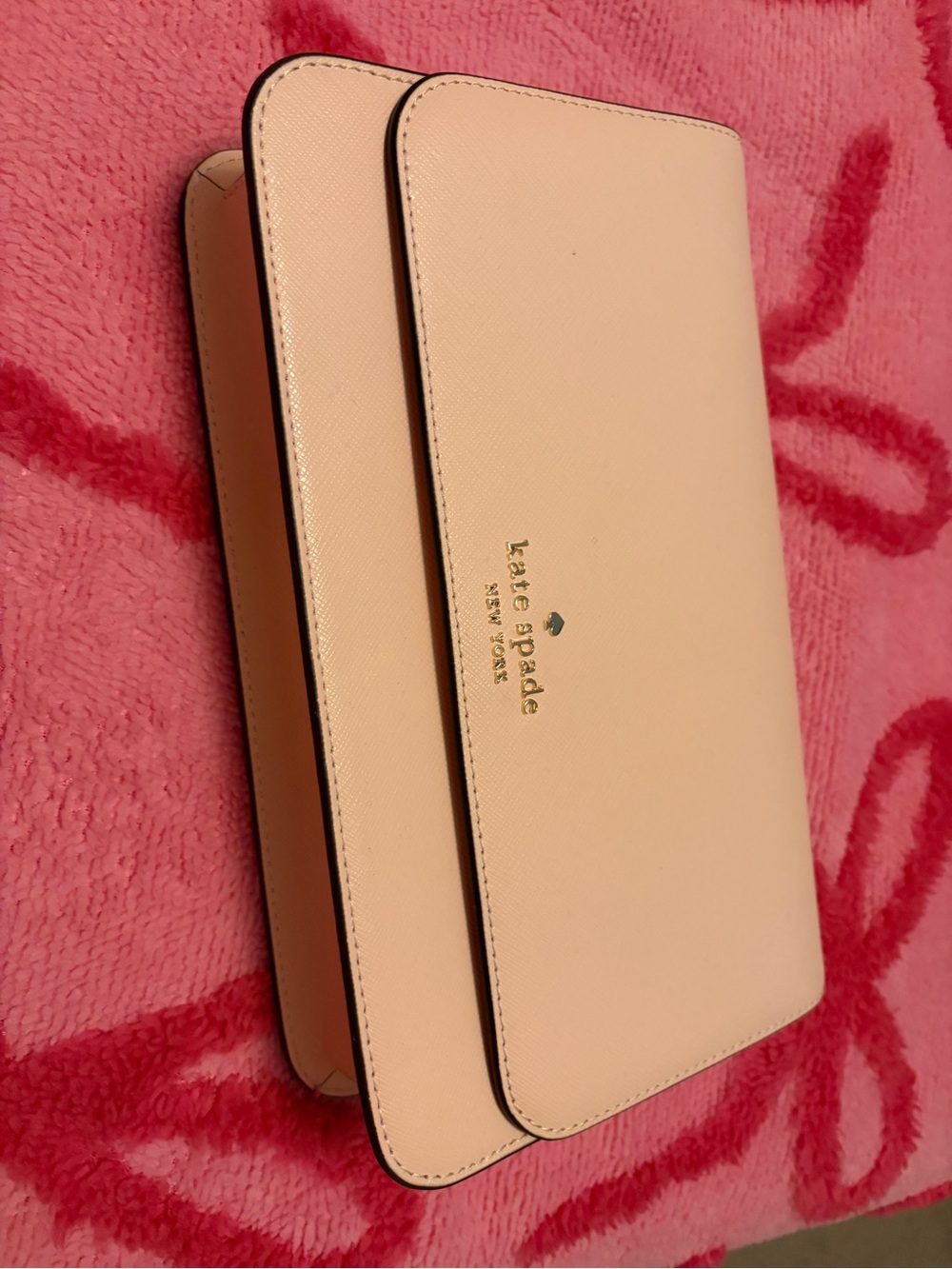 NEW kate spade Blush Pink Crossbody Brynn with Gold Logo